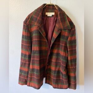 Jessica Holbrook plaid jacket